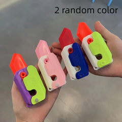 4 Pcs Large Gravity 3D Radish Puzzle Stress Relief Fun Toys Mini Model