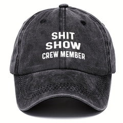 Washed Cotton Baseball Cap Sun Protection Hat For Men And Women