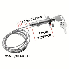 Garage Door Opener Release Lock 10-45MM Door Panels