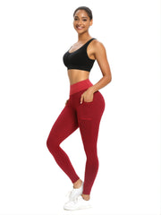 Honeycomb Sports Fitness Yoga Pants High Waist Leggings