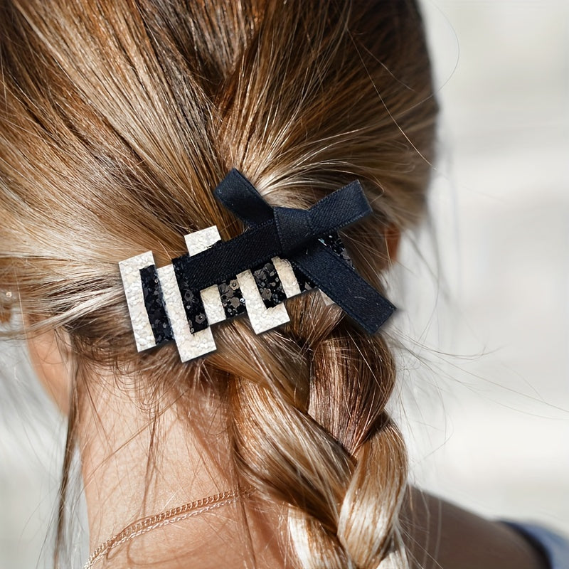 Artistic Piano Hair Clip Unique Hair Accessories