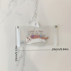 Colorful Dinosaur PP Plastic Ring Binding Bag