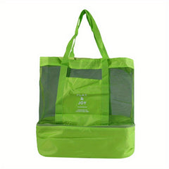 Mesh Beach Bag Large Outdoor Picnic Storage Bag