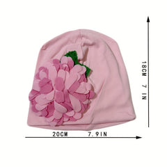 Baby Hat Flower Hat Packable Baby Cap For Newborn Kids
