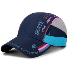 Breathable Mesh Baseball Cap Quick drying Sun Hats Unisex Hiking Visors