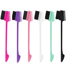 Three Headed Eyebrow Brush Shredded Hair Brush Comb