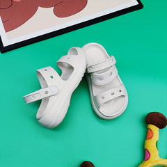 Breathable Open Toe Sandals for Girls Lightweight Comfortable Anti Slip Sandals