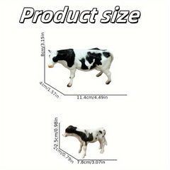 Realistic Farm Cow Combo for Model Landscape Decoration