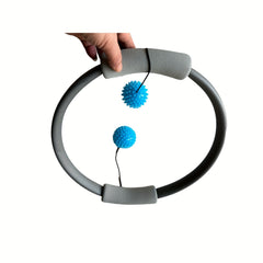 Fitness Stretching Ring with Massage Ball for Muscle Relaxation