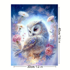 Owl Animal Diamond Painting Kit Round Drill DIY Home Decor
