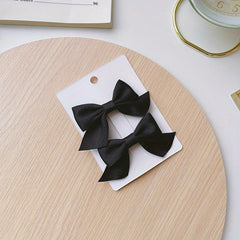Cartoon Bow Hair Clips Decorative Hair Accessories Holiday Gift