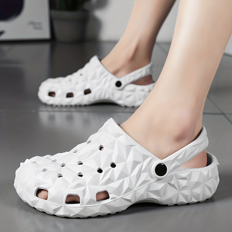 Women's Hollow Sandals Slip On Slingback Flat Shoes