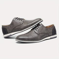 Men's Oxford Shoes Lace up Dress Shoes For Business Wedding
