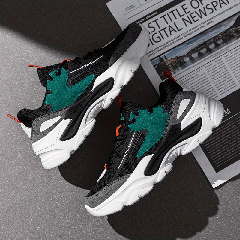Men's Breathable Mesh Chunky Sneaker Spring Summer Shoes