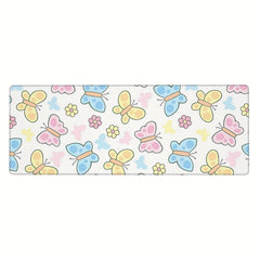 Butterfly Gaming Mouse Pad 80x30cm Waterproof Keyboard Mouse Mat Desk Pad