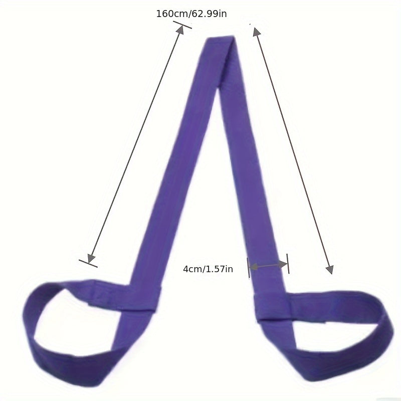 2pcs Adjustable Yoga Mat Storage Belts Carrier Rope Yoga Stretching Belts
