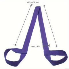 2pcs Adjustable Yoga Mat Storage Belts Carrier Rope Yoga Stretching Belts