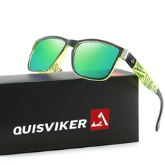 Men's Square Frame Sunglasses Vintage Stylish PC Eyewear UV Protection