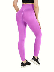 High Waist Tummy Control Yoga Pants - Quick Dry