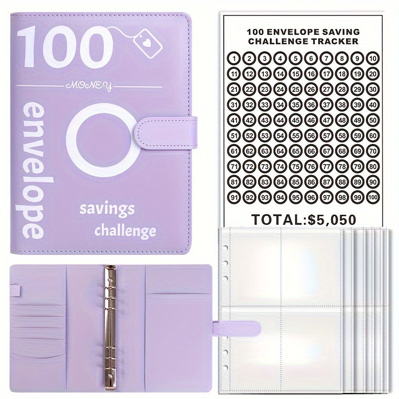 100 Days Money Saving Challenge Binder Saving Book