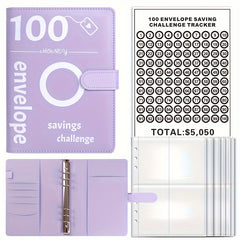 100 Days Money Saving Challenge Binder Saving Book