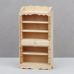 1:12 Scale Wooden Cabinet for Dollhouse Realistic Furniture Solid Wood