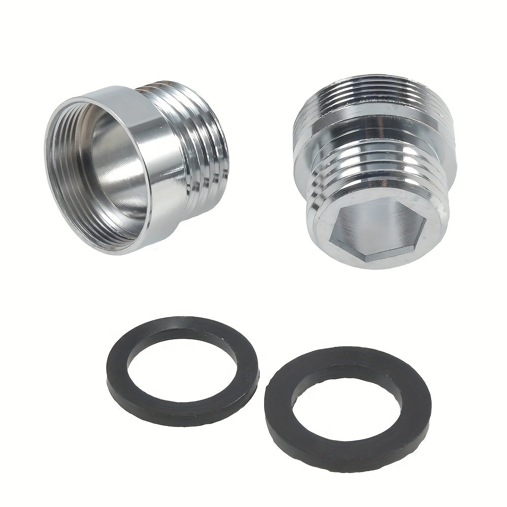 Brass Faucet Adapter 1/2 to M22 Female/M24 Male Fittings
