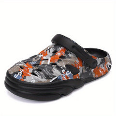 Men's Lightweight Comfy Clogs Hollow Out Non Slip Garden Shoes