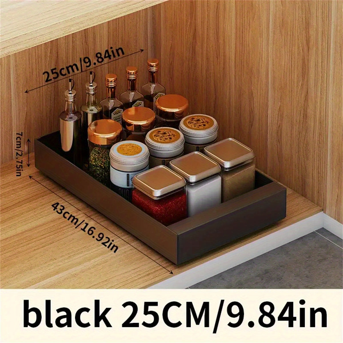 Pull Out Storage Shelf Under Cabinet Heavy Duty Slide Out Pantry Shelves