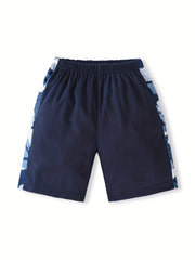 Boys Camo Gym Shorts Quick Dry Lightweight Training Running Jogger