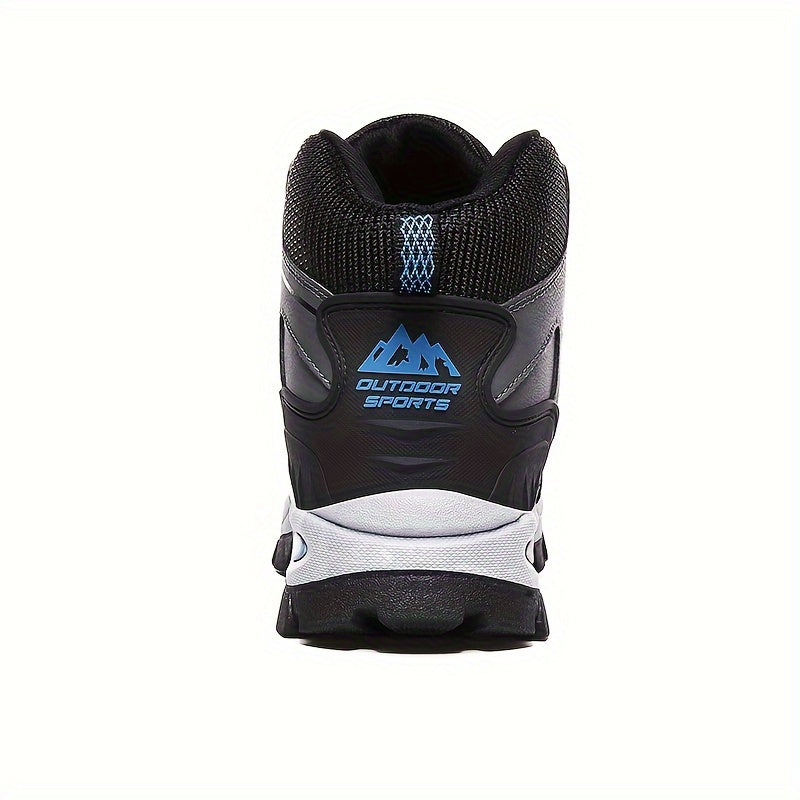 Men's High Top Hiking Boots Durable Lace Up Shoes