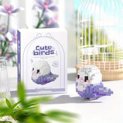 DIY Cartoon Bird Animal Building Blocks Assembly Toys