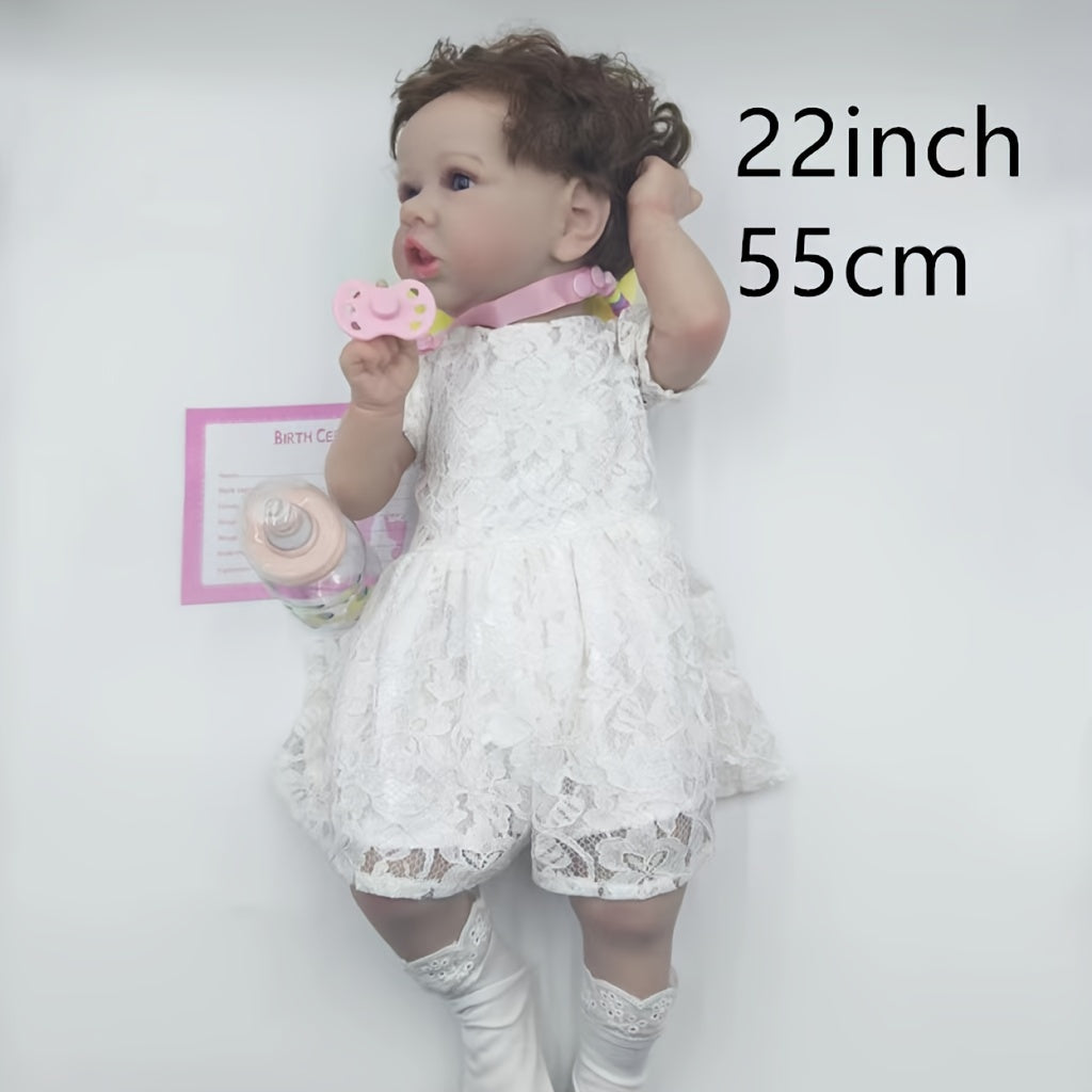 22" Hair Transplant Reborn Doll Birthday Christmas Gift