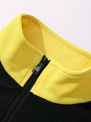 Men's Casual Jacket and Sweatpants Set for Spring Autumn