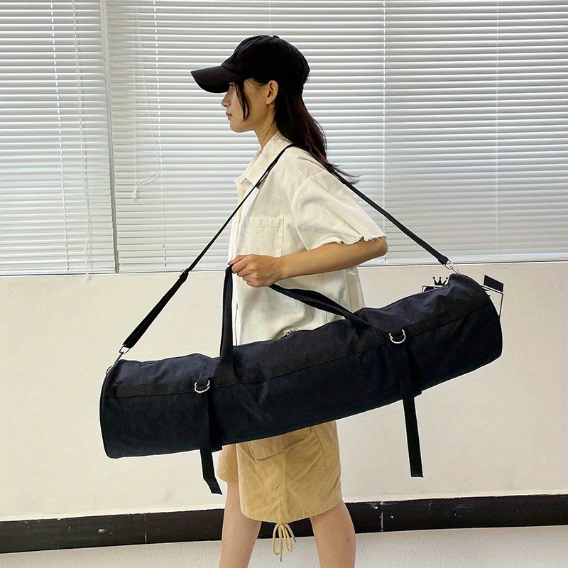 Waterproof Oxford Yoga Mat Carry Bag with Shoulder Strap - Yoga Accessories