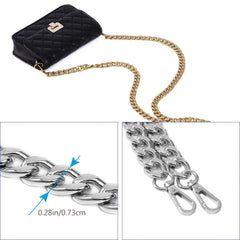 Metal Shoulder Bag Strap Replacement DIY Chain Travel Accessories