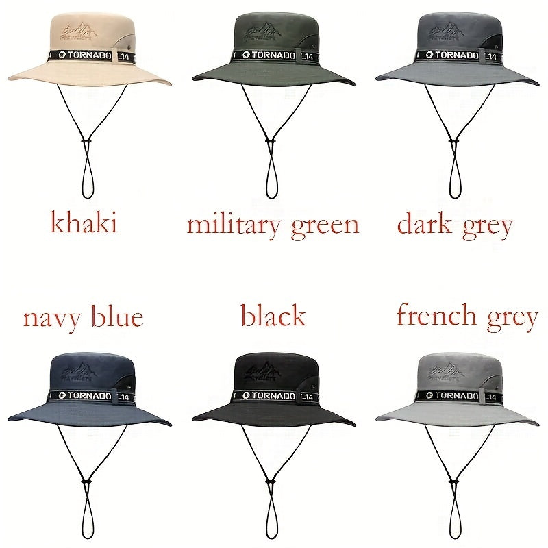 Unisex Sunshade Bucket Hat for Outdoor Activities