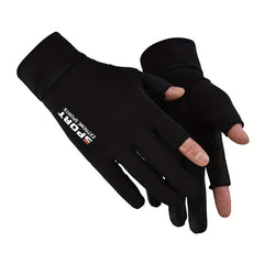 Summer Anti slip Cycling Gloves Thin Half Finger Gloves