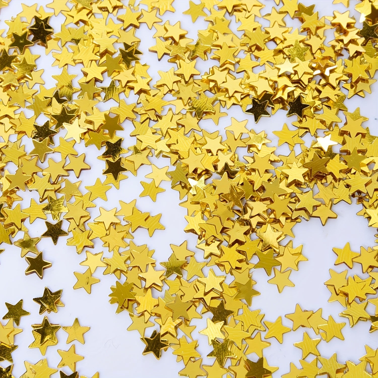Graduation Star Colorful Paper Scrap Foil Sequins 30g
