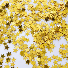 Graduation Star Colorful Paper Scrap Foil Sequins 30g
