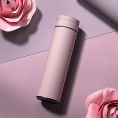 480ml Insulated Stainless Steel Water Bottle Leakproof Portable Bouncy
