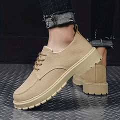 Men's Lace Up Sneakers Outdoor Casual Walking Shoes