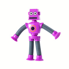Suction Cup Robot w/ Retractable Tubes Fidget Toy
