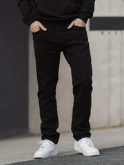 Men's Regular Fit Jeans With Pockets