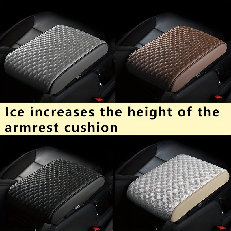 Car Armrest Box Cushion Memory Cotton Increase Pad General purpose