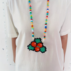 Colorful Candy Beads Necklace Glowing Necklace For Nightclub Christmas Gift