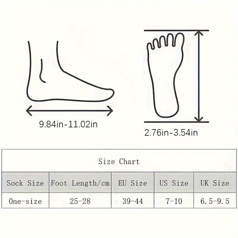 5Pairs Vintage Wool Socks Winter Warm Socks for Women Men