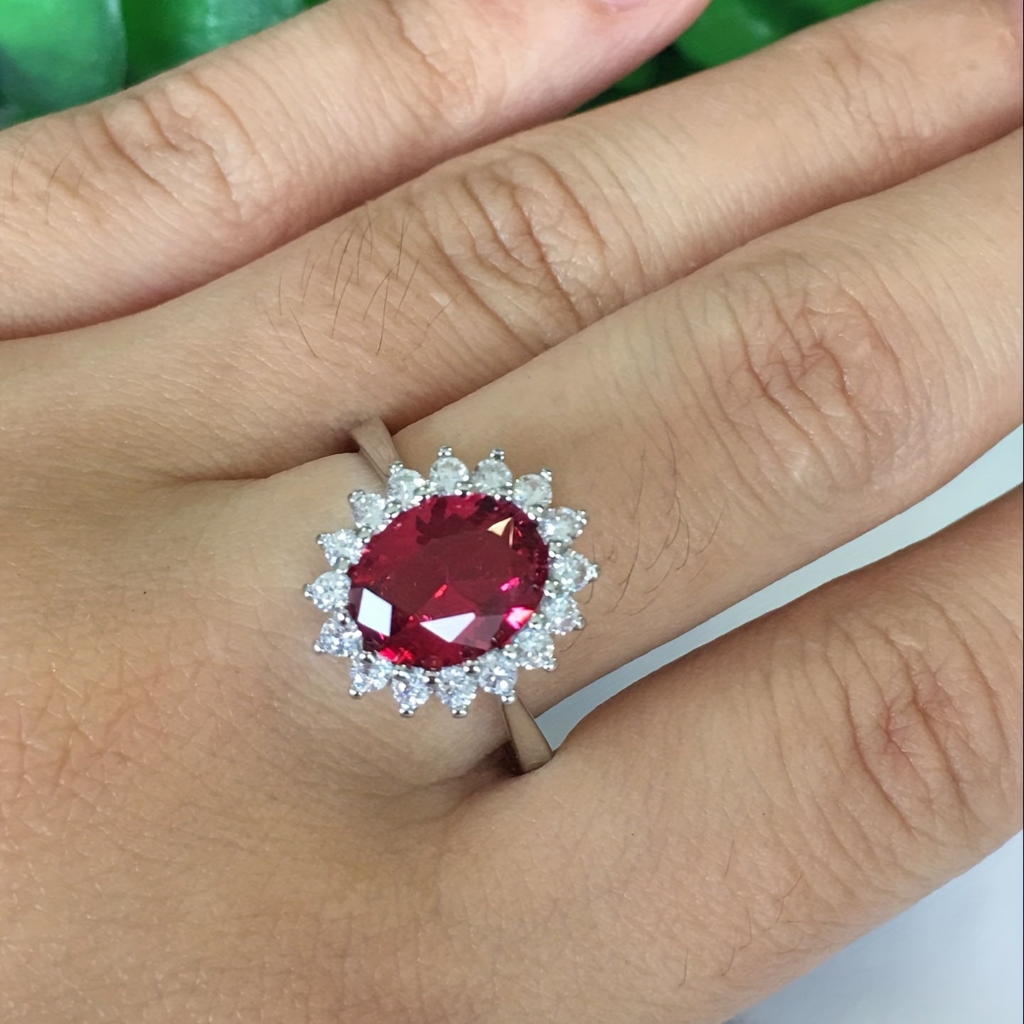 Classic Micro Zircon Wedding Ring Set