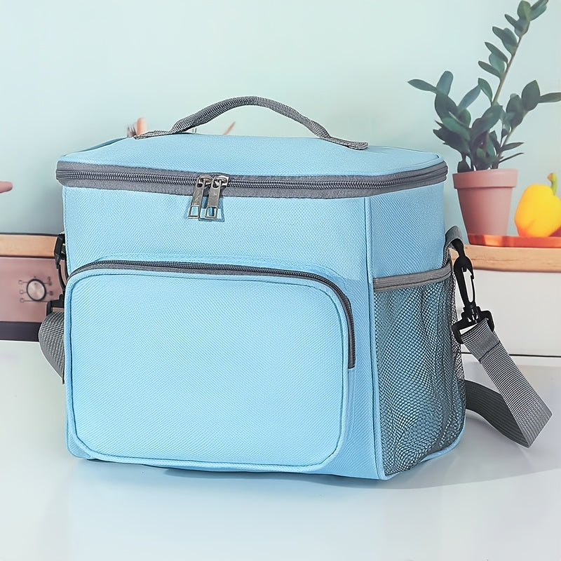 Large Capacity Insulated Cooler Bag Waterproof Bento Lunch Bag
