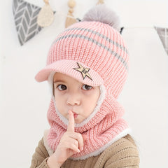 Children Winter Windproof Balaclava Thick Warm Face Cover